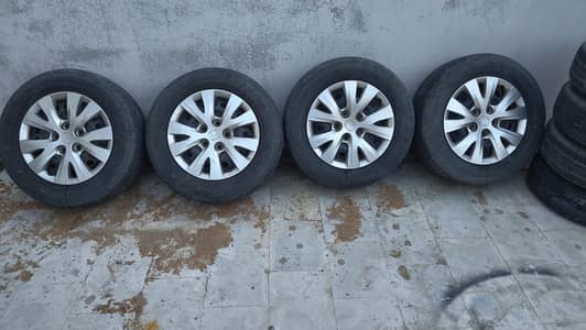 Honda Civic Rebirth 2015 15" 114 PCD Rims with Tyres