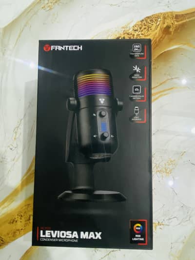 Leviosa Max Condenser microphone for gaming RGB