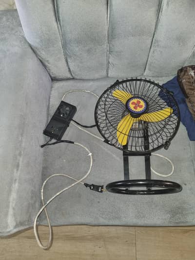 DC 12 Volt Fan With Stand And Supply