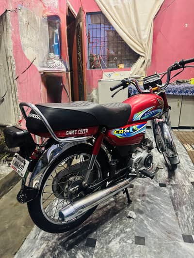 Honda CD70 2024 Model First hand Use And First onwer all ok