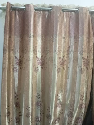 bedroom curtain five pice condition 10 by 10 foot lambai aur chaudai 5