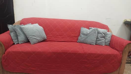 7 seater sofa set for sale including covers
