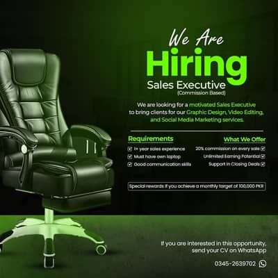 Sales Executive | Commission Based