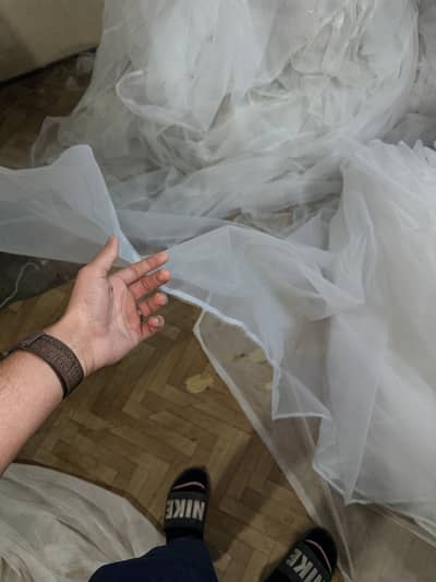 Organza Fabric Premium per Yard