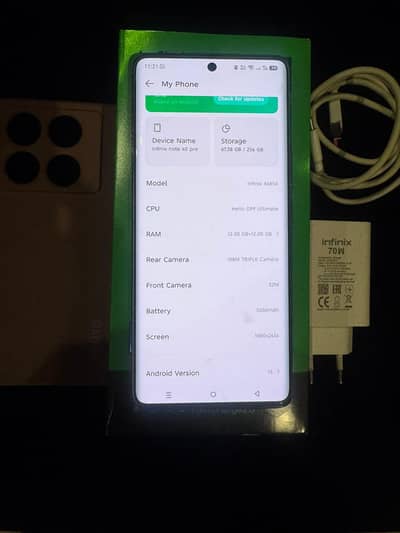 Infinix note 40 pro 12/256