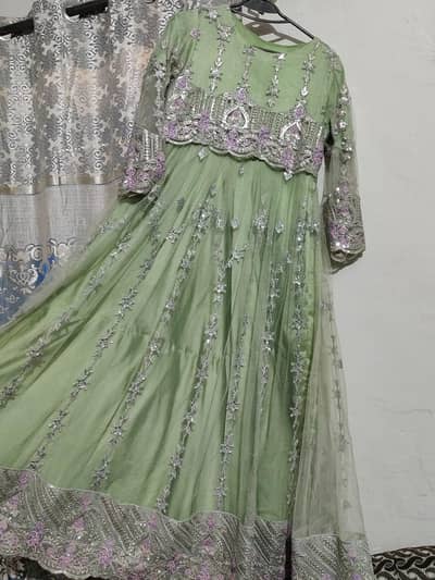 Long Maxi Pista green