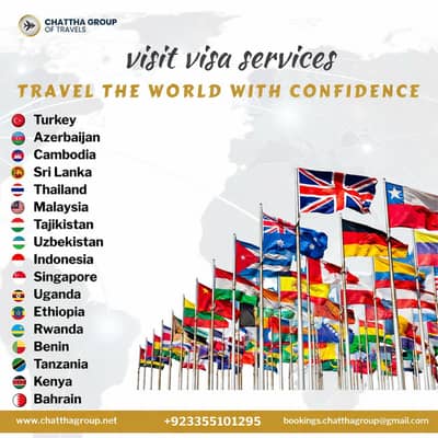 Visit Visa Services |Azerbaijan, Thailand, Malaysia , Dubai