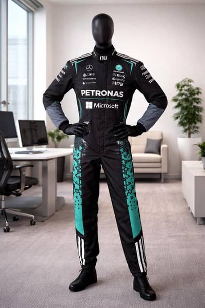 Mercedes F1 racing suit 2026