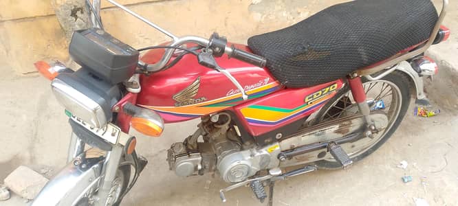 Honda CD 70 model 2012
