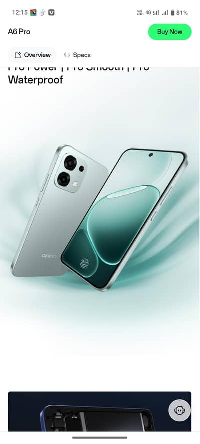 oppo A6pro 10/10 condeshion 11 year warnty