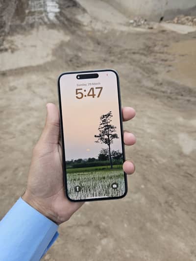 Urgent Sale Iphone 15 pro max non Pta JV 256gb with box and cable