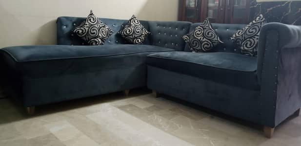 5 Seater L Shaped Sofa – Urgent Sale