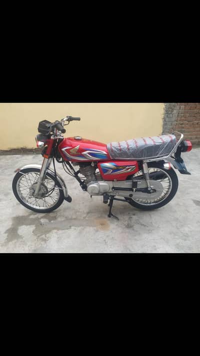 honda 125 22 all Punjab number
