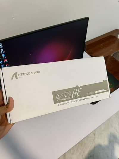 ATTACK SHARK X68 HE 60% Wired Gaming Keyboard Rapid Trigger