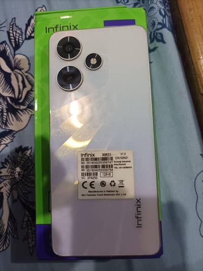 Infinix Hot 30 with box and original charger