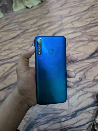 tecno spark 4 with box only cark baki all ok