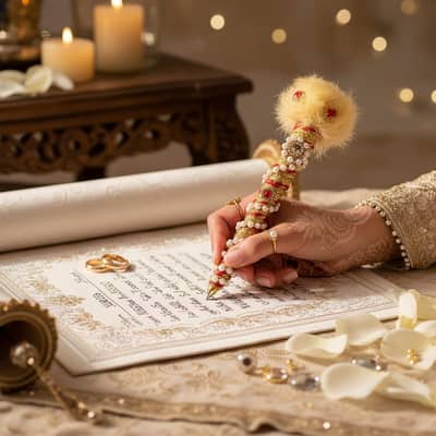 Set of 2 Beautiful Handcrafted Luxury Wedding Pens