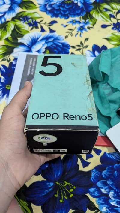 oppe Reno 5 panel dead with charger and box