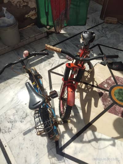 2 bycles  in running conditon for sale