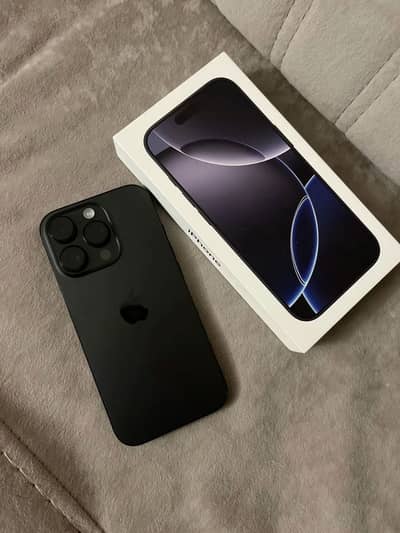 iPhone 16 Pro Max 256GB Black UK Variant