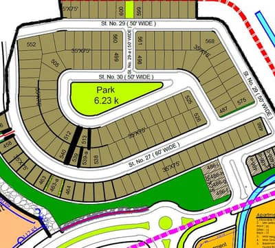 12 Marla Plot For Sale In   Garden City Zone 1