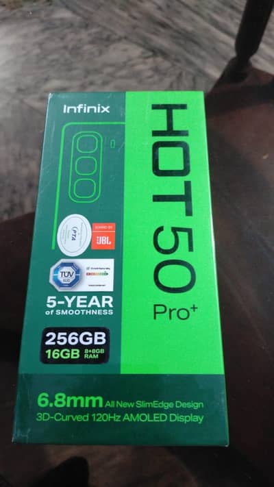 infinix Hot 50 pro plus 256 gb green color