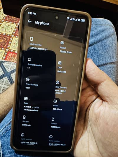 Camon 18t 4/128 Exchange possible