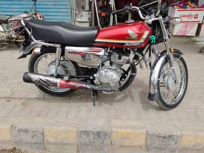 HONDA 125 SELEF START 24/25 MODEL 10/9 CONDITION URGENT SALE