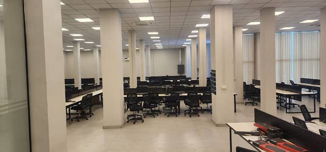 I-10 Ready to Move 5,000 Sqft Ac, Semi Furnished Office Security Parking Lift