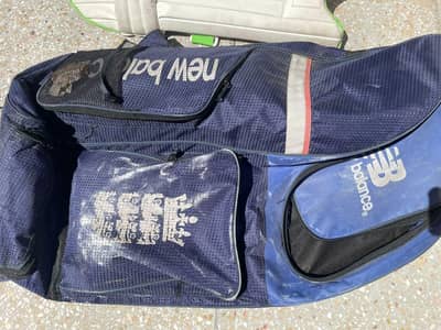 cricket kit all equipment with kit bag