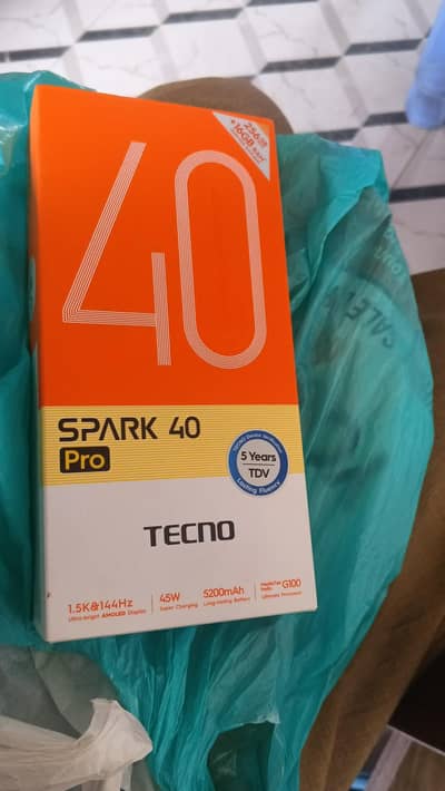 Tecno Spark 40 pro I Want To Sell