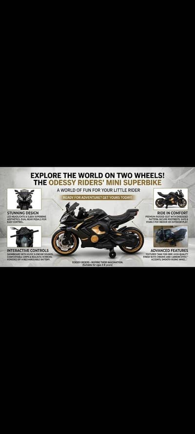 KIDS BIKE/ BABY BIKE/ KIDS BATTERY OPRATED BIKE