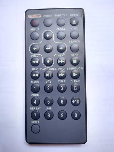 Universal DVD Player Remote Control