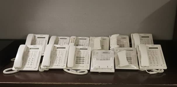 HIGH-QUALITY PANASONIC OFFICE LANDLINE PHONES AVAILABLE FOR SALE.