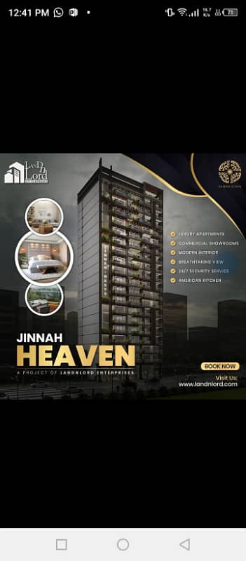 Main jinnah Avenue bahria Town karachi Pakistan