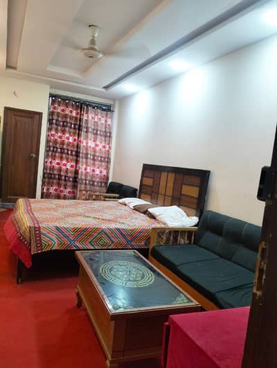 Studio furnished apartment available for rent location E-11 Islamabad