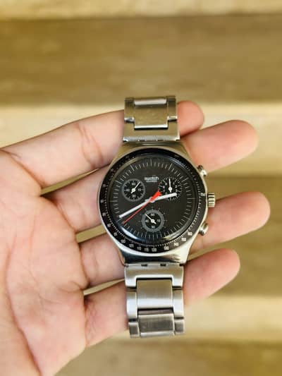 Swatch Chronograph Men’s original Watch 41mm dial 7500 Final Price