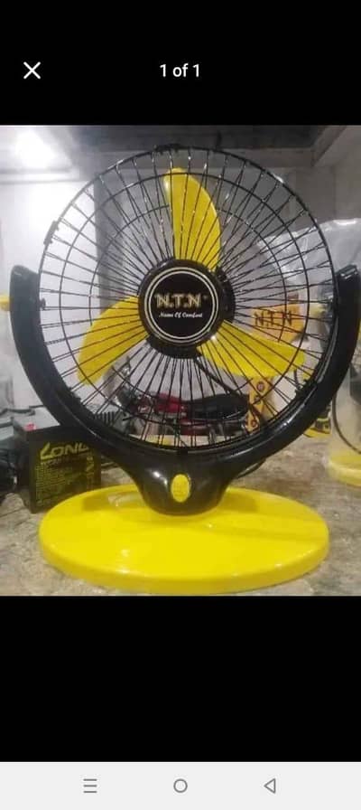 12 VOLT TABLE FAN