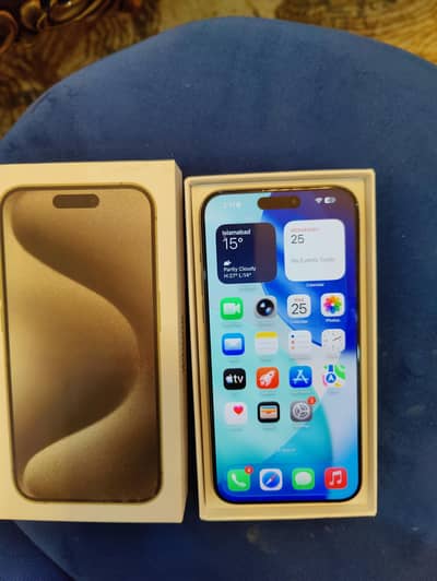 15 pro max JV 100Health 256gb With box all ok waterpack