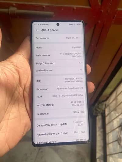 Honor x9a 5g (8+12 / 256)