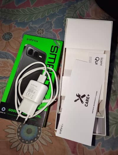 6 month use and 6 month warranty 4+4/128gb memory