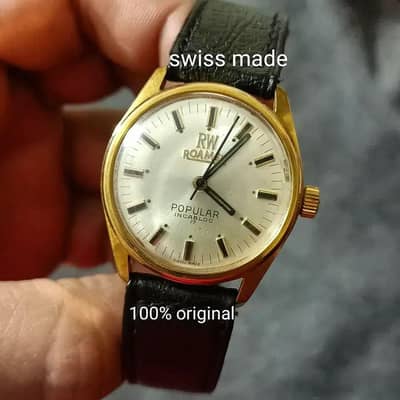 Roamer RW POPULAR  Caliber 195 | Swiss Made