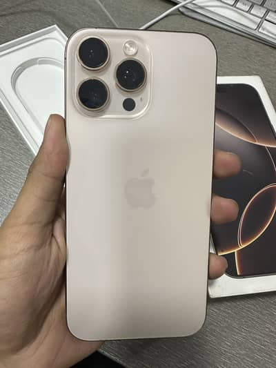 Iphone 16 pro max pta approved 256gb