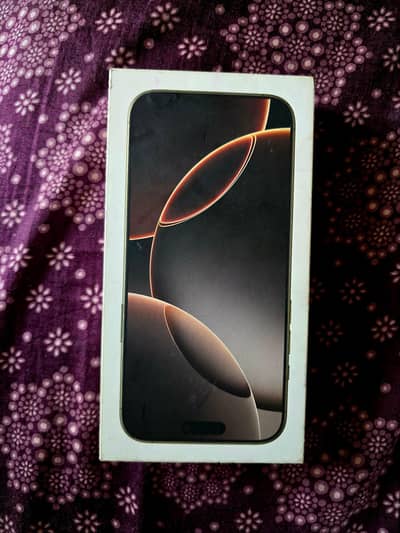 Iphone 16 Pro Max 256GB  With Box