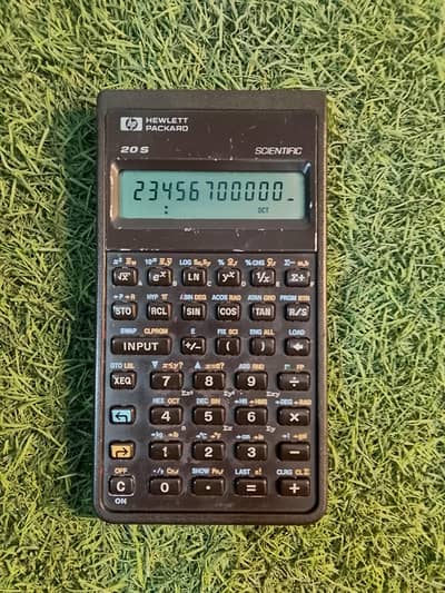 HP 20S HEWLETT PACKARD CALCULATOR MADE IN USA