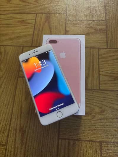 iphone 7 plus 128 GB  no open no repair PTA approved all ok