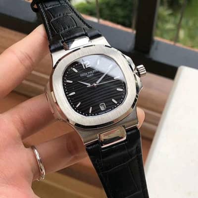 patek Phillips leather strap with master lock