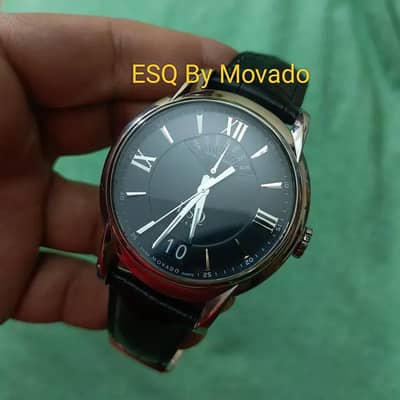ESQ Quest Retrograde By Movado  Model: 07301402
