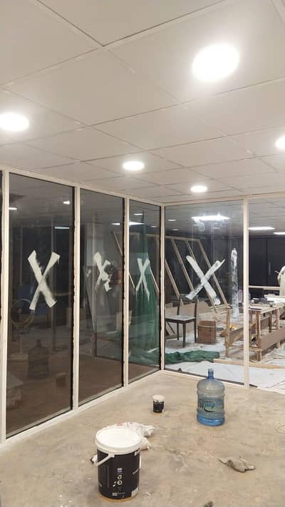 Home and Office Renovation Complete Glass Work Cabnet