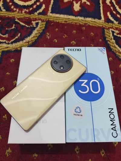 Tecno camon 30s , full packing available.